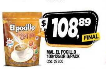 Supermercados Yaguar Mal. El Pocillo 100/125gr D/Pack oferta