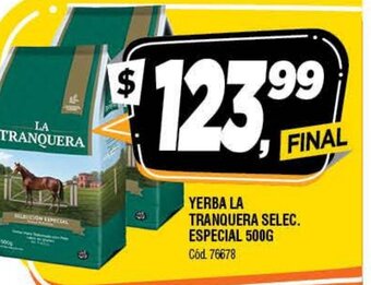 Supermercados Yaguar La Tranquera Yerba Selec. Especial 500g oferta