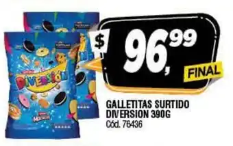 Diversion Galletitas Surtido 390gr