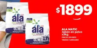 Supermayorista Vital ALA Jabón en polvo x 3kg. oferta