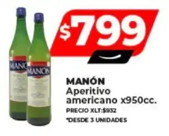 Supermayorista Vital MANÓN Aperitivo americano x 950cc. oferta