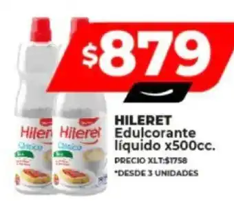 Supermayorista Vital HILERET Edulcorante líquido x 500cc. oferta