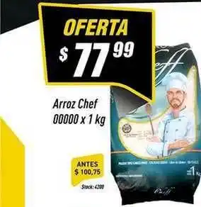 Supermercados Comodin Arroz Chef 00000 x 1kg oferta