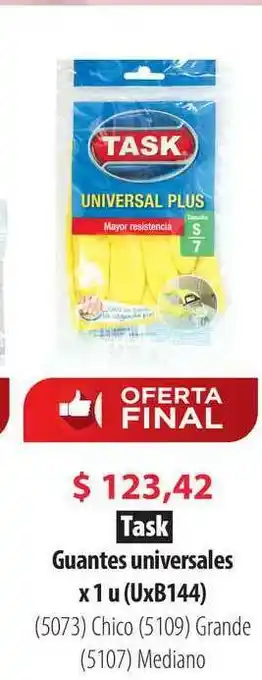 Parodi Tast Guantes Universales x 1u oferta