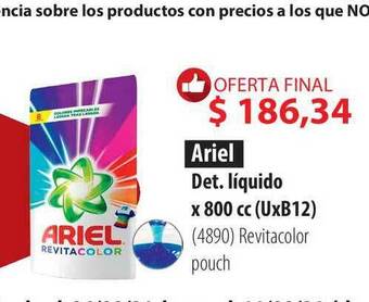 Parodi Ariel Det. Líquido oferta