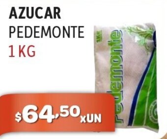 El Milagro Mayorista Azucar Pedemonte 1kg oferta