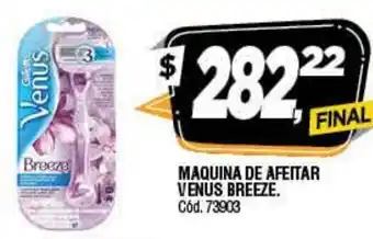 Supermercados Yaguar Venus Maquina De Afeitar Breeze oferta