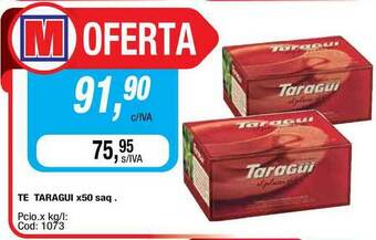 Maxiconsumo Te Taragui oferta