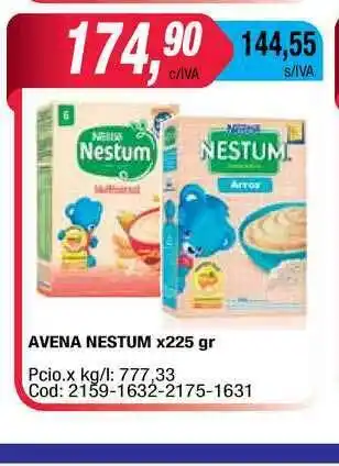 Maxiconsumo Avena Nestum Varios x 225gr oferta
