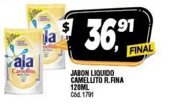 Camellito Jabon Liquido R. Fina 120ml