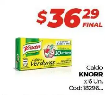 Diarco Knorr Caldo 6un oferta
