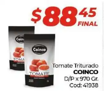 Diarco Coinco Tomate Triturado D/P x 970 Gr oferta