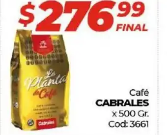 Diarco Cabrales Café 500gr oferta