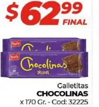 Diarco Chocolinas Galletitas 170gr oferta