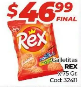 Rex Galletitas 75gr