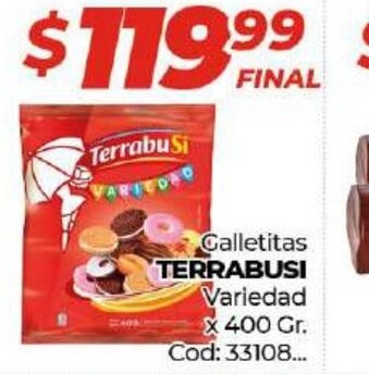 Diarco Terrabusi Galletitas Variedad x 400gr oferta