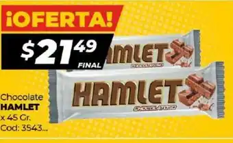 Diarco Hamlet Chocolate 45gr oferta
