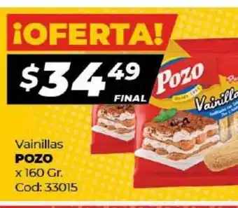Diarco POzo Vainillas 160gr oferta