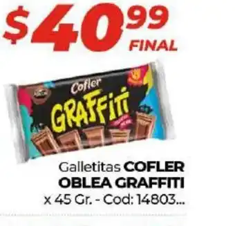 Diarco Cofler Oblea Graffiti Galletitas oferta