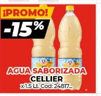 Diarco Cellier Agua Saborizada x 1.5 Lt. oferta