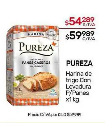 Nini Mayorista Pureza Harina De Trigo Con Levadura P-Panes x 1kg oferta