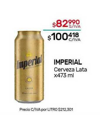Imperial Cerveza Lata x 473ml
