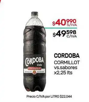 Nini Mayorista Cordoba Cormillot VS.Sabores x 2,25lts oferta