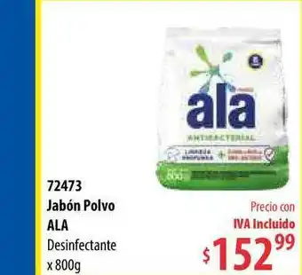Micropack Jabón Polvo Ala Desinfectante x 800g oferta