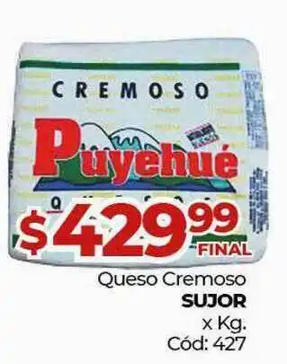 Diarco Queso Cremoso Sujor oferta