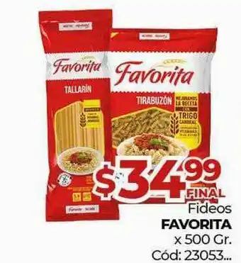 Diarco Fideos Favorita oferta