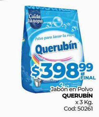 Diarco Jabón En Polvo Querubín x 3kg oferta