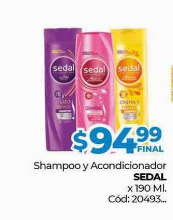 Diarco Shampoo Y Acondicionador Sedal x 190ml oferta