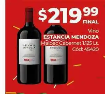 Diarco Vino Estancia Mendoza Malbec Cabernet x 1.125lt oferta