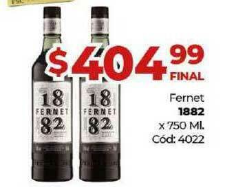 Diarco Fernet 1882 x 750ml oferta