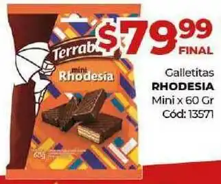 Diarco Galletitas Rhodesia Mini x 60gr oferta