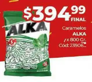 Diarco Caramelos Alka x 800gr oferta