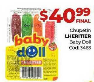 Diarco Chupetin Lheritier Baby Doll oferta