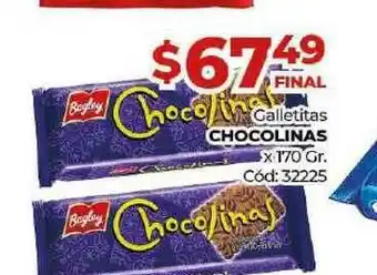 Diarco Galletitas Chocolinas x 170gr oferta