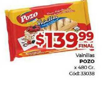 Diarco Vainillas Pozo x 480gr oferta