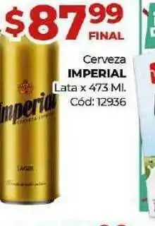 Diarco Cerveza Imperial x 473ml oferta