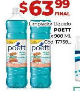 Diarco Limpiador Líquido Poett x 900ml oferta