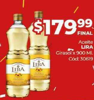 Diarco Aceite Lira Girasol x 900ml oferta