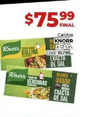 Diarco Caldos Knorr 12u oferta