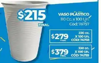 Diarco Vaso Plastico oferta