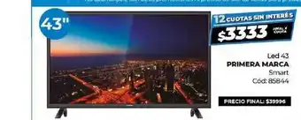 Diarco Led 43 Primer Marca Smart oferta