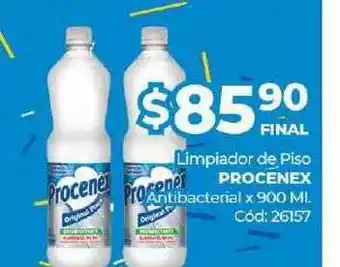 Diarco Limpiador De Piso Procenex Antibacerial x 900ml oferta