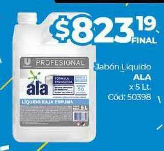 Diarco Jabón Liquido Ala x 5lt oferta
