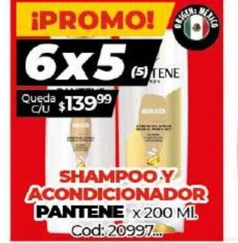 Diarco Pantene Shampoo y Acondicionador x 200 ml. oferta