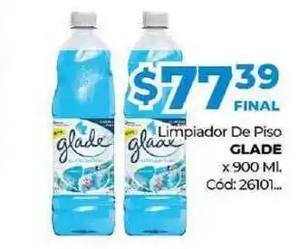 Diarco Limpiador De Piso Glade x 900ml oferta