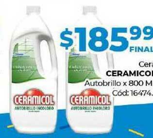 Diarco Cera Ceramicol Autobrillo x 800ml oferta